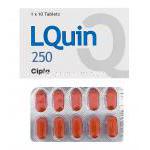 エルクイン250 LQuin 250、 ジェネリックレバクイン、 レボフロキサシン250mg
